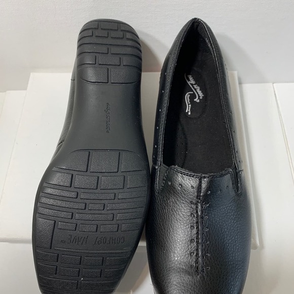 Easy street comfortable work shoes black 8ww - Picture 3 of 4